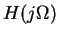 $H(j\Omega)$