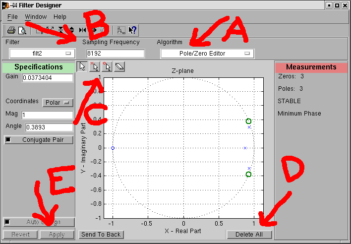 SPTool Filter Designer