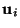 $ \mathbf{u}_i$