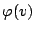 $ \varphi(v)$