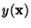 $ y(\mathbf{x})$