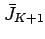 $ \bar J_{K+1}$