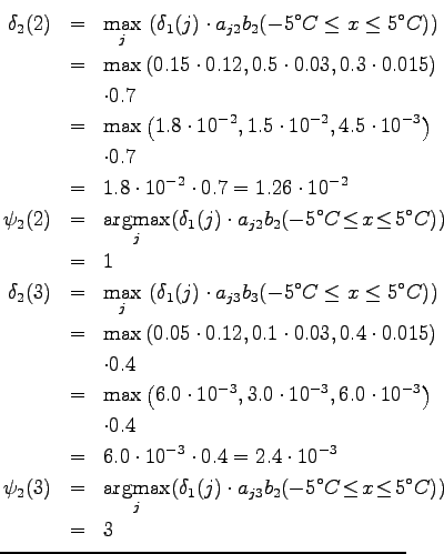 $\textstyle \parbox{.65\linewidth}{
\begin{eqnarray*}
\delta_2(2)&=& \max_j ~ (...
...a_{j3} b_2(-5^\circ C
\!\le\! x \!\le\! 5^\circ C)) \\ &=& 3
\end{eqnarray*}}$