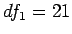 $ df_1=21$