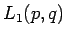 $\displaystyle L_1(p,q)$