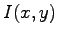 $\displaystyle I(x,y)$