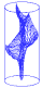 SOM for a 3D cactus shape distribution